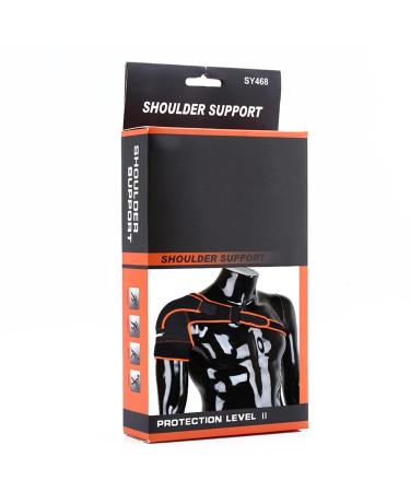 Shoulder Brace Adjustable Shoulder Support Brace Strap Joint Sport Gym Compression Bandage Wrap - Buy Online on GoSupps.com