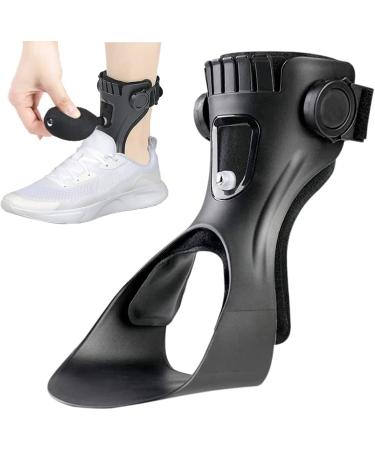 AFO Drop Foot Brace - 2023 Upgraded Medical Foot Up Ankle Foot Orthosis Support with Inflatable Airbag for Hemiplegia Stroke Shoes Walking Foot Stabilizer (Right  L) Right L