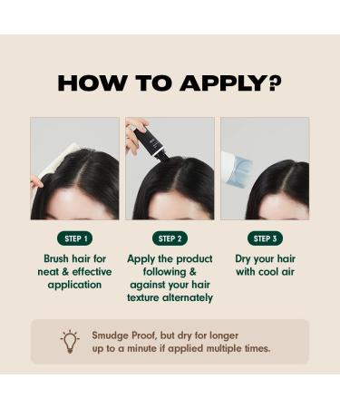 EPAIS Natural Dark Brown Hair Color Touch Up Pen | Semi-Permanent Gray Hair Coverage & Root Cover Up - Buy Online on GoSupps.com