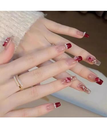 50x/Set 3D Flower Nail Art Nail Art Supplies Camellia Nail Nail Art Decorations For Acrylic Nails 50 Pcs Flower Nail Art Decorations Camellia Nail Charm Nail Art Decor - Buy Online on GoSupps.com