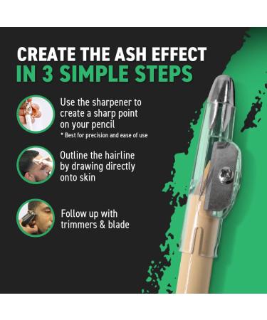 Tomb45 Barber Pencil Precision 3-Pack: Professional Quality for Sharp and Accurate Hairlines - Buy Online on GoSupps.com