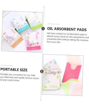 Angoily 8 Boxes Oil Blotting Paper Face Oil Tissue Facial Oil Absorbing Oil Blotters Oil Control Paper Oil Blotting Linen Cleaning Accessories Oil Skin Wipes Piece of Paper The Face - Buy Online on GoSupps.com