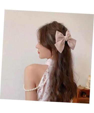 minkissy 8 Pairs bow hairpin bows for baby girls new year hair decoration linen hair bows baby girls bows ribbon bowknot accessories bow alligator clips Miss fabric wedding hair clip - Buy Online on GoSupps.com