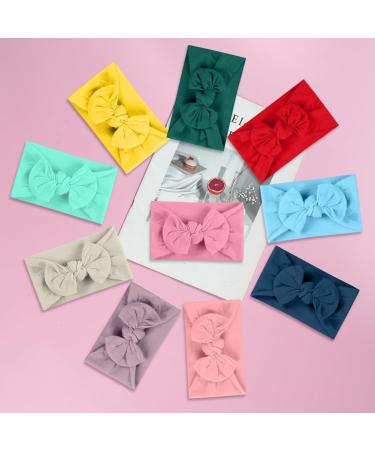 Aolso Baby Girl Headbands 10pcs | Newborn to Toddler Hair Accessories Set - Buy Online on GoSupps.com