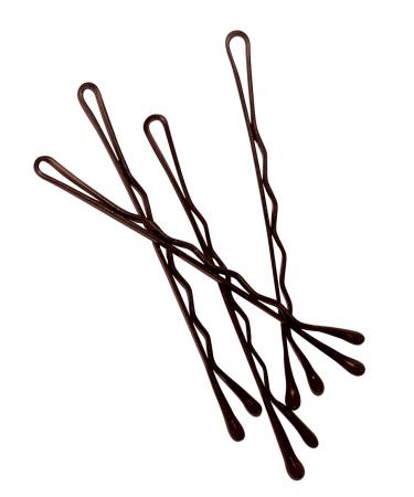 BaBylissPRO 2 Inch Crimped Bobby Pins 245 count (Pack of 1) Brown - Buy Online on GoSupps.com
