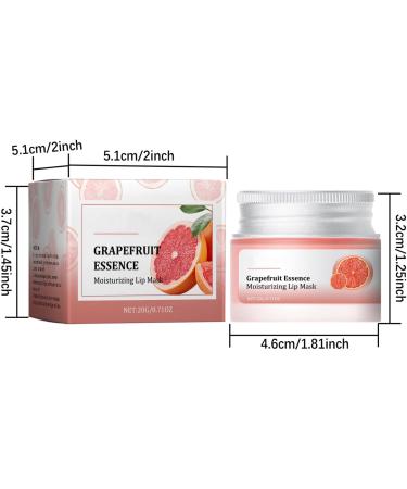  Cynamus Lip Balm Moisturizing Lip Balm for Lip Scrub Lip Mask Lip Mask Lip Mask Lip Wrinkle Lightening and Lip Care (Grapefruit) - Buy Online on GoSupps.com