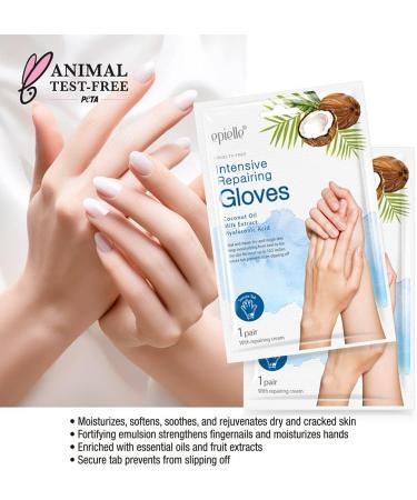 ePielle Moisturizing Hand and Foot Care Gloves 5 Pairs | Hydrating Socks Included | Stocking Stuffers - Buy Online on GoSupps.com