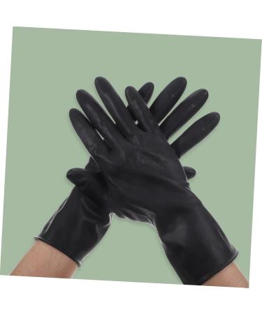 FOMIYES 6 Pairs Reusable Gloves for Hair Coloring Disposable Gloves Hairdressing Supplies Shampoo for Color Black Disposable Black Rubber Gloves Reusable Mens Shampoo Emulsion Man Tool - Buy Online on GoSupps.com