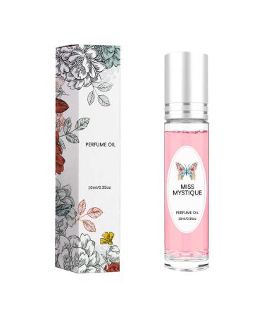 Women's Perfume Oil - Cherry Blossom Fragrance - Fresh Eau de Toilette: Attractive Long Lasting Perfume Unleash Your Charm and Stay Confident 10ml/0.35 Fl Oz Pink