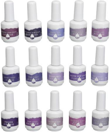 Top Coat Gel Nail Polish Kit Transfer Gel Stick Professional Primer for Nail Salon for Beginners - Buy Online on GoSupps.com