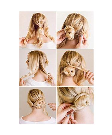 20 Pieces Spiral Bobby Pins for Bridal Bun | Rose Gold Spiral Hair Clips for Women and Girls - Buy Online on GoSupps.com