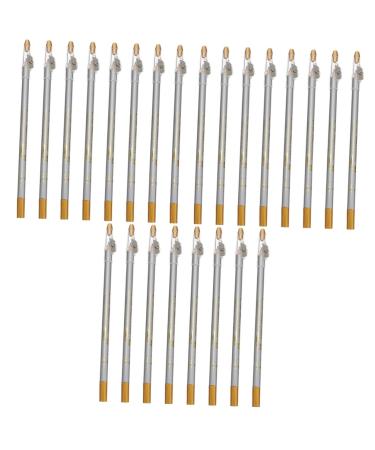 Balacoo 24 pcs Pencil Sharpener Eyeliner Brighten -in- Pencils Eyebrow Girls Makeup with Tool Women Strokes 1 count (Pack of 1) As Shownx3pcs