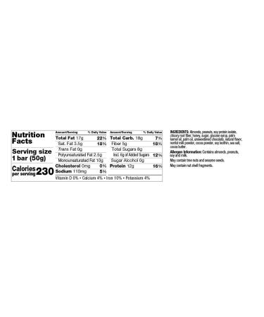 KIND Protein Bars - Almond Butter Dark Chocolate | 30 Count - Buy Online on GoSupps.com
