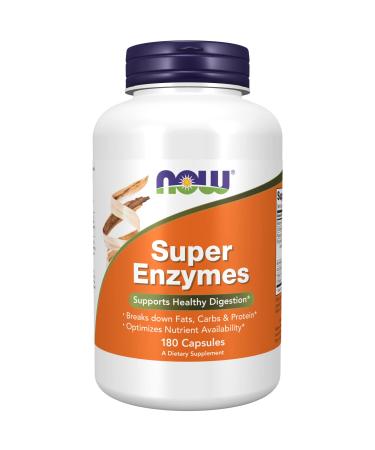 Now Foods Super Enzymes 180 Tablets