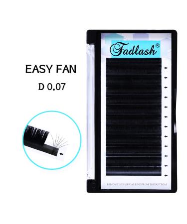 Self-Fan Volume Eyelashes | Easy Fan Lashes for Eyelash Extensions | 12D Rhine Volume Technology | Silk Extensions (0.07mm-D-14) | International Shipping - Buy Online on GoSupps.com