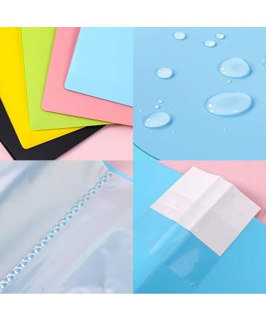Diamond Painting Storage Book | 40 Clear Pocket Sleeves | Art Portfolio for 30x40 cm Presentation | Blue - Buy Online on GoSupps.com