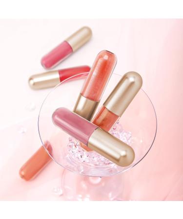 KISSIO Plumping Lip gloss Shimmer and Cool Make Lips Plump and Moisturizing Lip Gloss contains Peppermint and Beeswax Cruelty Free 0.19 oz 01 Lemonade 01#Lemonade - Buy Online on GoSupps.com