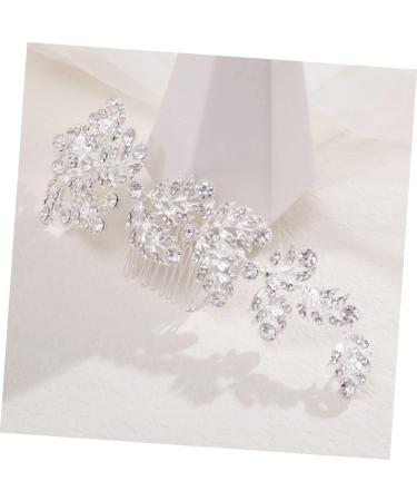 FRCOLOR Bridal Headwear Rhinestones Tiara Wedding Hair Accessories Rhinestone Hair Comb Crystal Hair Comb Rhinestone Headpiece Bridal Hair Accessories Alloy Bride up - Buy Online on GoSupps.com