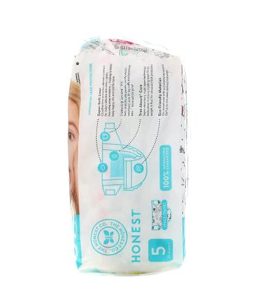 Honest Company Size 5 Diapers for 27+ lbs - Space Travel Design (20 Pack) - Buy Online on GoSupps.com