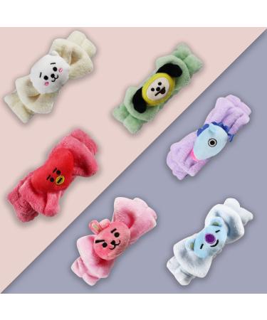 Holymid RJ Hair Band - Army Bangtan Boys Headband & Cartoon Hair Clips | Coral Hair Accessories | Character Hair Band Gift - Buy Online on GoSupps.com