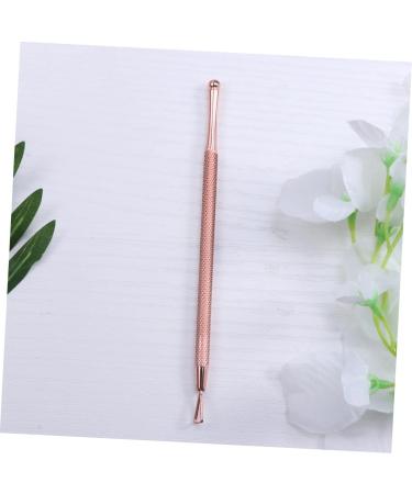 minkissy Fingernail Polish Remover Nail Gel Polish Remover Cuticle Pusher Nail Pusher Cuticle Trimmer Gel Nail Polish Remover Manicure Tools Stainless Steel Two Piece Suit medium Golden - Buy Online on GoSupps.com