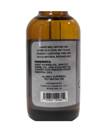GROOMZ Beard Oil - All Natural 1 OZ | Promote Beard Growth Moisturize & Strengthen Hair | Made in USA (Pirates Blend - Buy Online on GoSupps.com