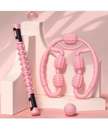 3-in-1 Massage Scooter & Foot Roller - Ultimate Muscle Therapy Massager with Hedgehog Ball and Handle - Buy Online on GoSupps.com