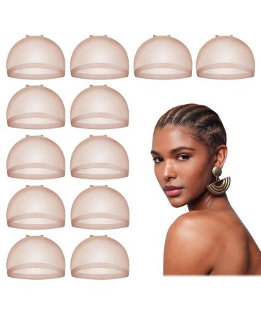 Dreamlover hair network for wigs transparent wig's cap reverse network for women HD WIG Caps dark brown 12 pieces HD dark brown - Buy Online on GoSupps.com