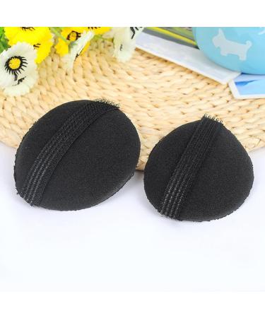 Tossper Hair Volume Bump Up Inserts - 2 Piece Sponge Foam Clip Accessories for Styling - Black - Buy Online on GoSupps.com