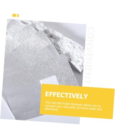 Lot De 100 Feuilles De Papier Aluminium Ondul Dissolvant Pour Ongles En Gel Taille Standard Fourniture De Manucure Professionnelle Adapt Pour Ongles En Gel Et Usage Salon Domicile - Buy Online on GoSupps.com
