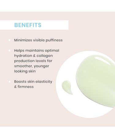 Timeless Skin Care Hydrating Eye Cream 0.5 oz Pack of 2 - Reduce Puffiness & Fine Lines - Hyaluronic Acid & Matrixyl 3000 Formula for Hydration and Wrinkle Defense - Suitable for All Skin Types - Buy Online on GoSupps.com