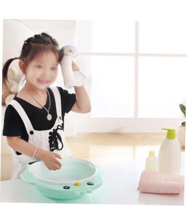 ORFOFE Baby Wash Basin Newborn Wash Basin Sink Cartoon Plastic Basin Child medium Green - Buy Online on GoSupps.com