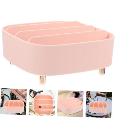 PLAFOPE Makeup Eyeshadow Box Makeup Storage Box Eyeshadow Divided Palettes Holder Divided Makeup Holder Eye Shadow Organizer 20.6X20X8.6CM Pink - Buy Online on GoSupps.com