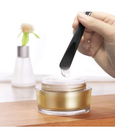 Lurrose 10-Piece Cosmetic Spatula Set - White & Black Facial Mask Application Tools for Skincare - Buy Online on GoSupps.com