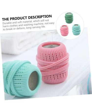 CLISPEED 6 Pcs Washing Machine Laundry Ball Laundry Detergent Dryer Ball Laundry Detergent Alternative Laundry Balls for Washing Machine Laundry Balls Free Tpe Substitute 7x4.5x4.5cmx2pcs Random Colorx2pcs - Buy Online on GoSupps.com