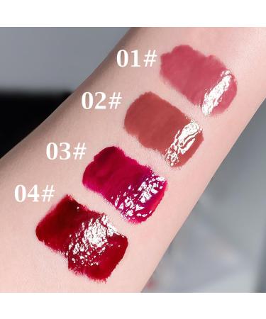 Moisturizing Solid Lipstick | Long Lasting Glossy Lip Balm | Vegan Sweet Cold Rose - Non-Sticky Plumping Makeup - Buy Online on GoSupps.com