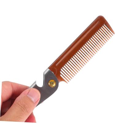 Vintorky Taschenkamm Beard Brush - Premium Beard Care & Salon Quality Face Hairbrush for Men - Buy Online on GoSupps.com