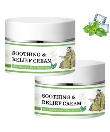 Cr me apaisante hydratante rafra chissante aux plantes apaise la peau douce et rafra chissante convient tous les types de corps. 2PCS