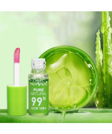 ZhiwenCZW Aloe Vera Color Change Hydra Jelly Lip Gloss Balm - Natural Temperature Lipstick for All Skin Tones | International Shipping - Buy Online on GoSupps.com