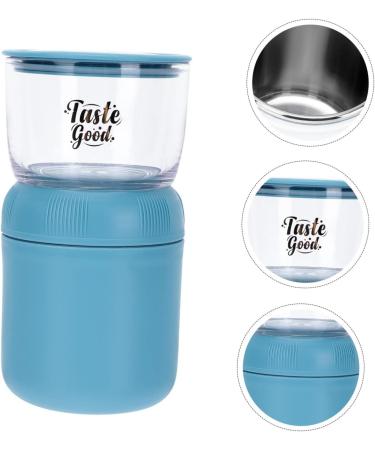 Alipis 2 Pcs Double Wall Cup Glass Coffee Mugs Double Layer Cup Soup Cup Picnic Food Jar Microwavable Coffee Mug Insulated Cup Stainless Steel Cup Red Milk Cup Student Portable - Buy Online on GoSupps.com