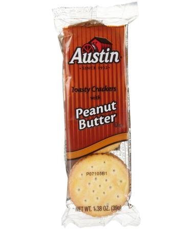 Austin Cracker Sandwiches To Go - Toasty Crackers w/ Peanut Butter - 1.38 oz - 8 ct