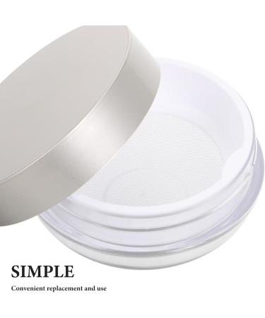  MERRYHAPY MERRYHAPY Loose Powder Container Refillable Empty Makeup Powder Container Loose Powder Compact Travel Box Empty Powder Jar with Puff for Loose Powder Storage in Makeup (30g) - Buy Online on GoSupps.com