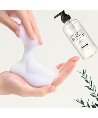Botanist Moisturizing Body Wash - Natural & Organic Shower Gel for Sensitive Skin | Rose & White Peach 16.5 Fl Oz - Hydrating Japanese Skincare - Buy Online on GoSupps.com