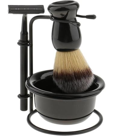 Jojomis 4-in-1 Shaving Set - Premium Bristles Safety Razor & Holder for Perfect Shaves - Ideal for International Shipping - Buy Online on GoSupps.com