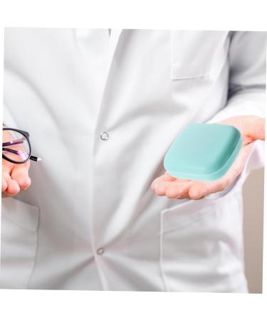 Homsfou Colored Contact Lens Container Kit | Shiny Frame Travel Case & Storage Box | International Shipping Available - Buy Online on GoSupps.com