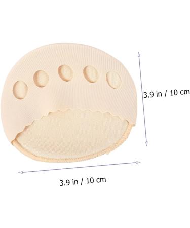 FOMIYES Fabric Forefoot Pads - 4 Pairs Women's Heeled Shoe Inserts for Comfort & Support - Thin Cotton Half-Size Foot Pads - Buy Online on GoSupps.com
