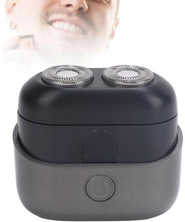 Premium Mini Electric Beard Trimmer - Self Grinding Cutter LED Screen USB Rechargeable Washable 60 Min Operation Lightweight & Portable for Men - Buy Online on GoSupps.com