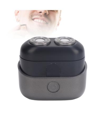 Mini Shaver Electric Trimmer Pocket Size Self Grinding Cutting Head Hair Trimmer Washable USB Rechargeable Mini Travel Beard Trimmer with LED Screen for Men