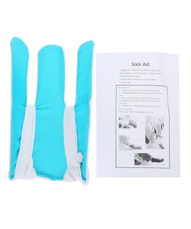 Sock aid with terry cloth cover flexible sock and stocking aid tool easy to put on and take off