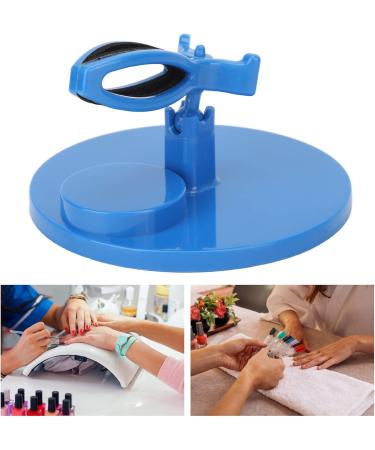 Nail Polish Bottle Holder Reclining Nail Polish Holder Smart Grip Tiltable Wide Base with Pinch Feet (Blue) - Buy Online on GoSupps.com